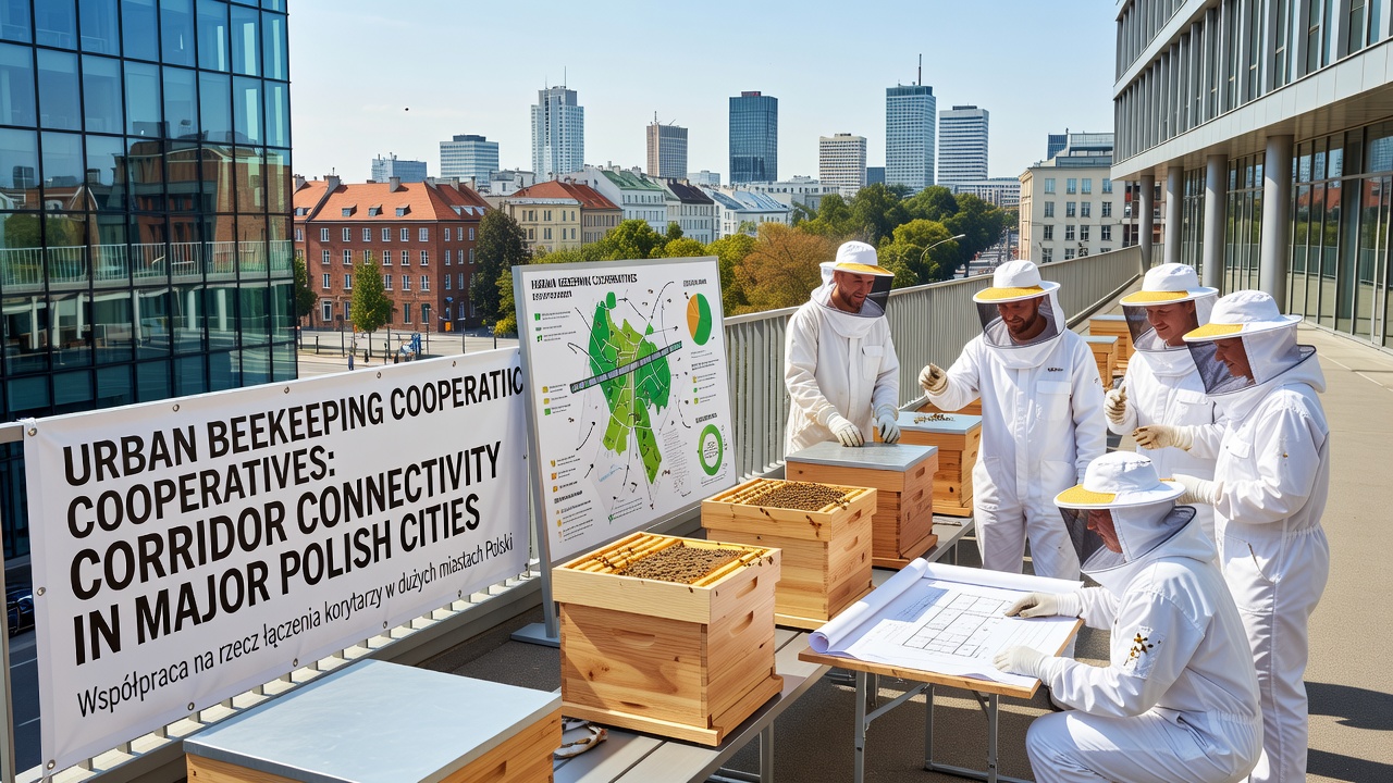Urban Beekeeping Cooperatives Forge Connected Habitats in Polish Cities